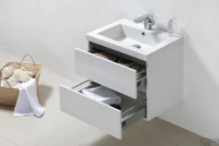 Badkamermeubelset Sanilux Trendline 80x47x50 Cm Light Wood -Geberiter Meubels Geschaft 18060hgw 2 60cm 3 1 1