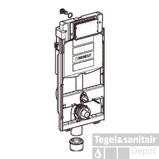 Geberit Gis Sigma Inbouwreservoir V/douche Wc Aquaclean H114cm 4 Geberit Gis Sigma Inbouwreservoir V/douche Wc Aquaclean H114cm - Afbeelding 2