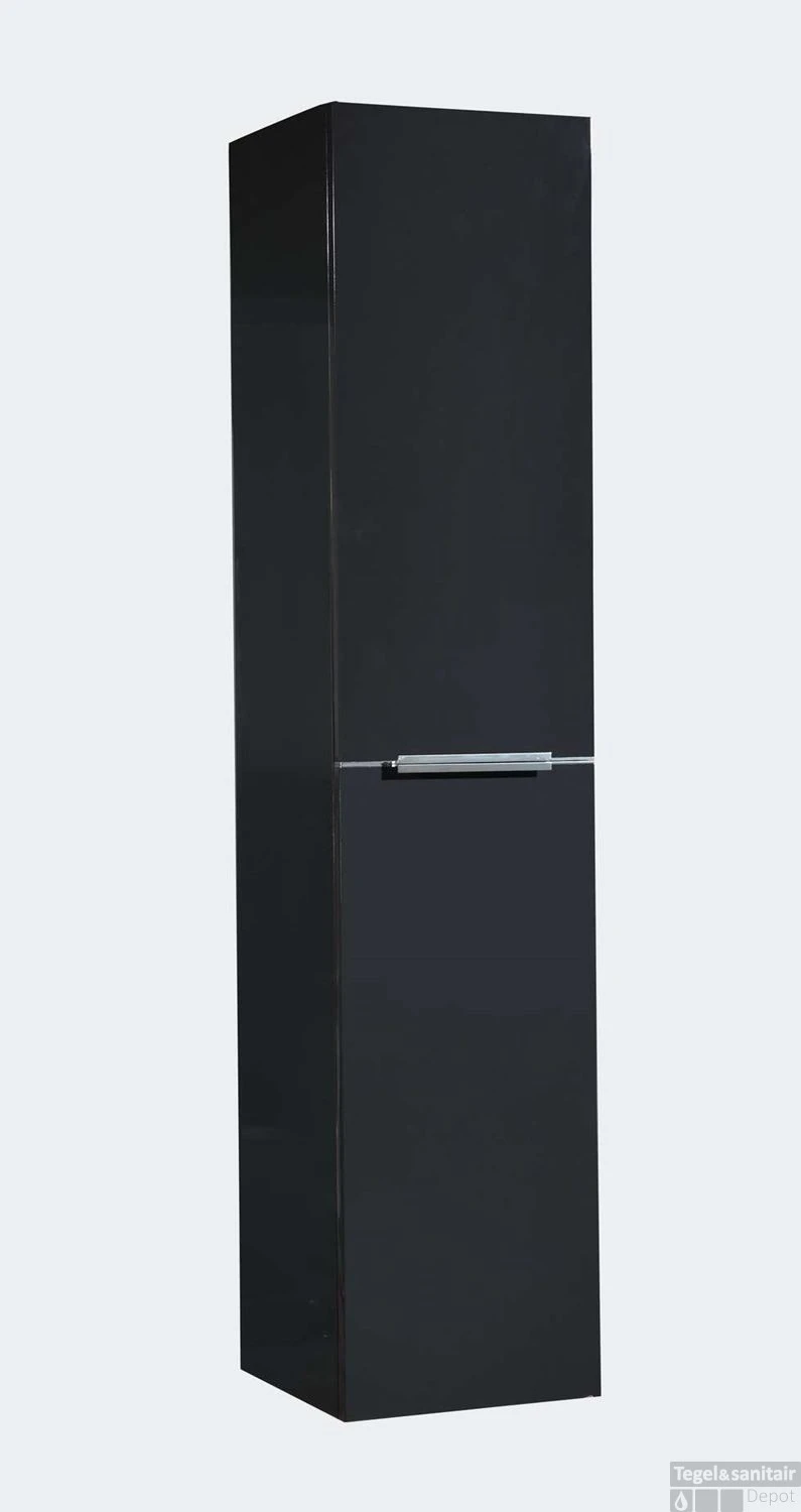 Hoge Kast Essence 160x35x35 Cm Antraciet 3 Hoge Kast Essence 160x35x35 Cm Antraciet