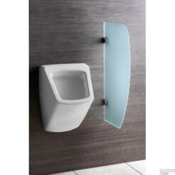 Urinoirscherm Schaamschot Sapho 80x40 Cm Gehard Glas -Geberiter Meubels Geschaft 2502 05 urinoirscherm schaamschot sapho 80x40 cm gehard glas 4