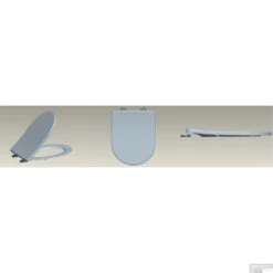 Toiletzitting Met Deksel Wiesbaden Vesta Shade Slim Met Soft Close Mat Wit -Geberiter Meubels Geschaft 32.3762. toiletzitting wiesbaden vesta mat zwart sfeer 1