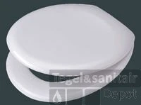 Pagette Rondo Closetzitting Met Deksel Pergamon 3 Pagette Rondo Closetzitting Met Deksel Pergamon