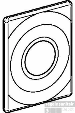 Grohe Surf Bedieningsplaat Sl Single Chroom -Geberiter Meubels Geschaft 37750