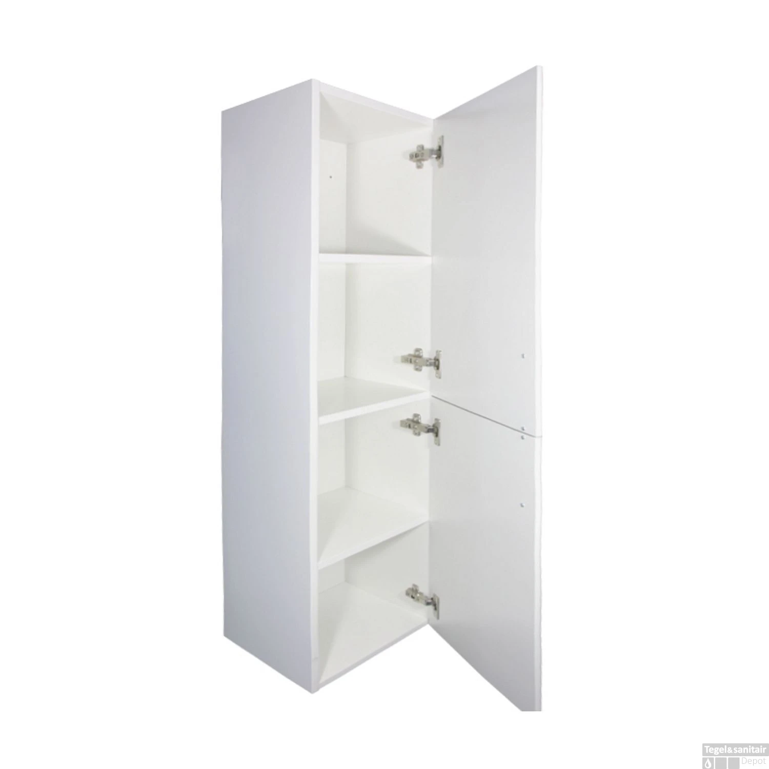 Kolomkast Best Design Lours 120x35x30 Cm Hoogglans Wit 4 Kolomkast Best Design Lours 120x35x30 Cm Hoogglans Wit - Afbeelding 2