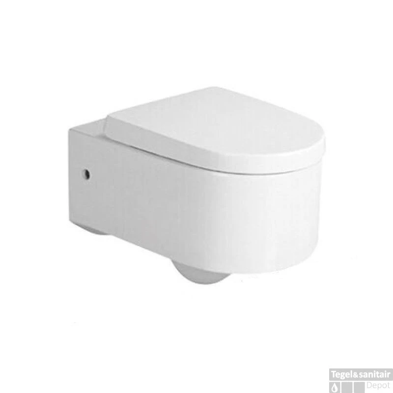 Wandcloset Best Design Rapid One-Pack 57x36,5x35,5 Cm Hoogglans Wit (inclusief Zitting) 3 Wandcloset Best Design Rapid One-Pack 57x36,5x35,5 Cm Hoogglans Wit (inclusief Zitting)