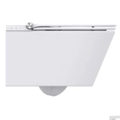 Douche-WC Schutte Cesari Elektronisch Wandmontage Zonder Spoelrand Met Slim WC-Zitting -Geberiter Meubels Geschaft 4008431921006 1