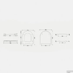 Toiletzitting Salenzi Form Slim Mat Taupe -Geberiter Meubels Geschaft 4ad1mta0 toiletzitting salenzi form slim mat taupe tech