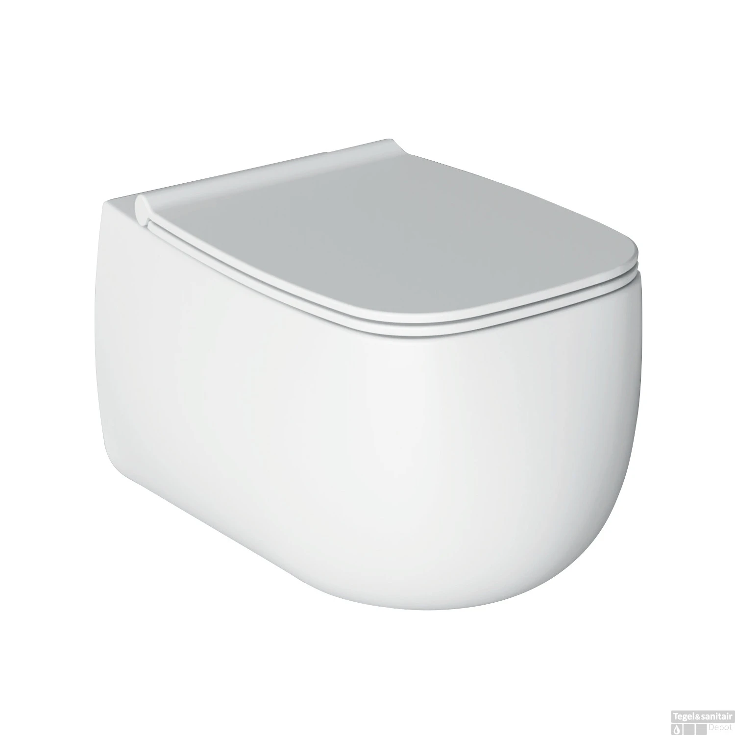 Toiletzitting Salenzi Nur Soft-Close Quick Release Glanzend Wit 4 Toiletzitting Salenzi Nur Soft-Close Quick Release Glanzend Wit - Afbeelding 2