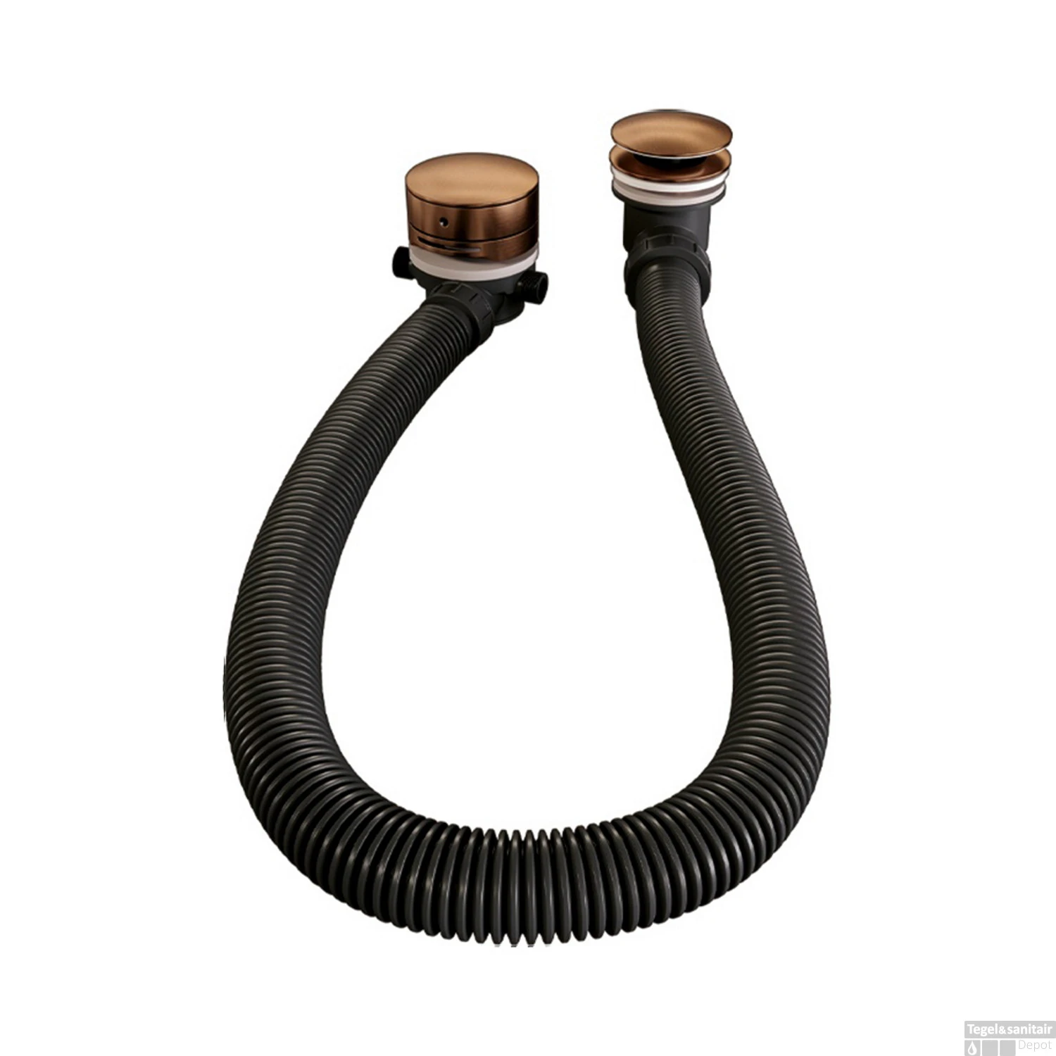 Badafvoer Met Overloop Badvulcombinatie Brauer Copper Edition Geborsteld Koper 3 Badafvoer Met Overloop Badvulcombinatie Brauer Copper Edition Geborsteld Koper