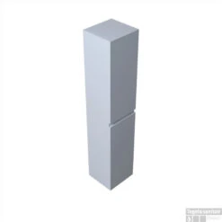 B&w-luxury Vedere Kast Hoog 35x33.5x172 Cm. Deur Links Wit