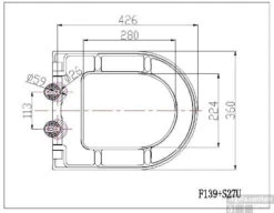 B&w-luxury Chic D Closetzitting Met Softclosing En Quickrelease Wit 8 B&w-luxury Chic D Closetzitting Met Softclosing En Quickrelease Wit -Geberiter Meubels Geschaft 58569