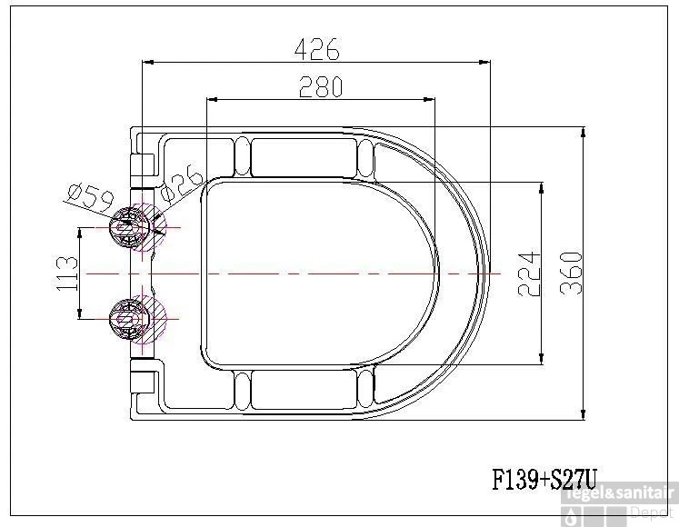 B&w-luxury Chic D Closetzitting Met Softclosing En Quickrelease Wit 5 B&w-luxury Chic D Closetzitting Met Softclosing En Quickrelease Wit - Afbeelding 3