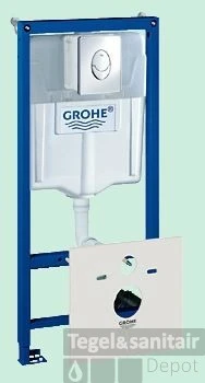 Grohe Rapid Sl Inbouwreservoir Met Skate Bedieningsplaat Chroom