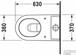 Duravit Starck 2 Duobloccloset 37x63 Cm. Wondergliss Wit 9 Duravit Starck 2 Duobloccloset 37x63 Cm. Wondergliss Wit -Geberiter Meubels Geschaft 71495