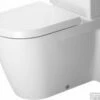 Duravit Starck 2 Duobloccloset 37x63 Cm. Wondergliss Wit -Geberiter Meubels Geschaft 71499