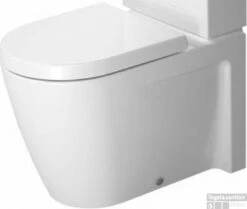 Duravit Starck 2 Duobloccloset 37x63 Cm. Wondergliss Wit