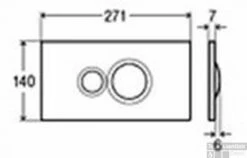 B&w-luxury Bedieningsplaat Wit -Geberiter Meubels Geschaft 76293