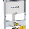 Geberit Gis Omega Inbouwreservoir H100 Front/planchetbediening 2 Geberit Gis Omega Inbouwreservoir H100 Front/planchetbediening -Geberiter Meubels Geschaft 77521