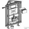 Geberit Gis Easy Omega Inbouwreservoir H90xb70 Front/planchetbed. -Geberiter Meubels Geschaft 77530