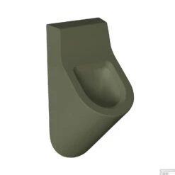 Urinoir Salenzi Hung Achterinlaat Mat Legergroen (incl. Ophangset En Sifon)