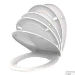 Wc-Zitting Allibert Fally Wit Soft-Close -Geberiter Meubels Geschaft 818429 4