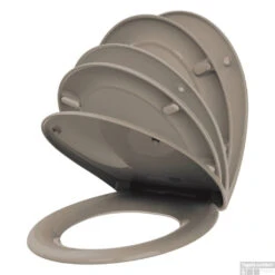 Wc-Zitting Allibert Fally Taupe Soft-Close 9 Wc-Zitting Allibert Fally Taupe Soft-Close -Geberiter Meubels Geschaft 818431 3