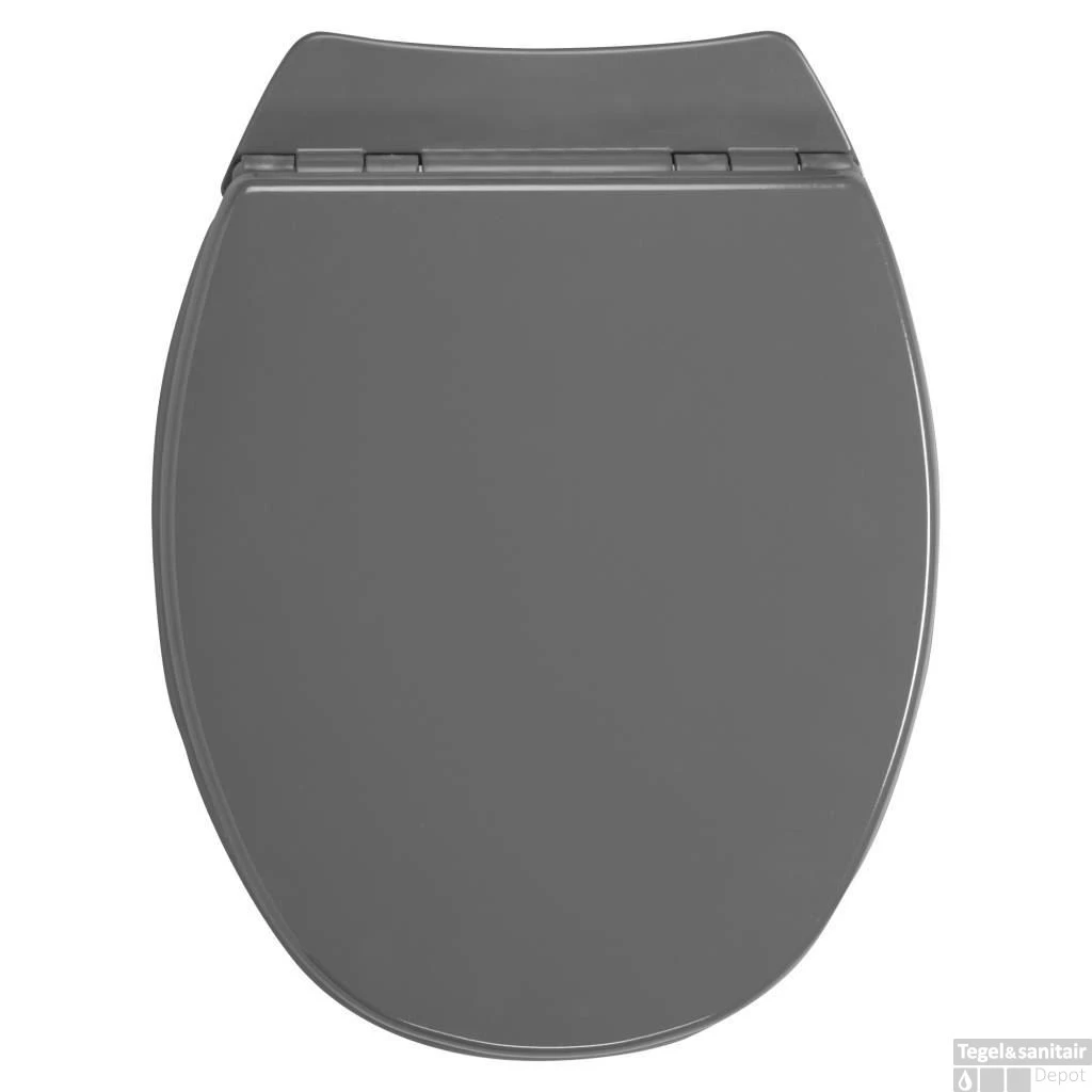 Wc-Zitting Allibert Serenity² Antraciet Grijs Soft-Close 4 Wc-Zitting Allibert Serenity² Antraciet Grijs Soft-Close - Afbeelding 2