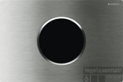 Geberit Sigma 10 Bedieningsplaat Infrarood Batterij Met Vergrendeli Rvs Geborsteld