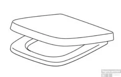 Pagette Avoner P Closetzitting Softclosing En Quickrelease Wit -Geberiter Meubels Geschaft 82889