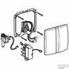 Geberit Urinoir Bedieningsplaat Infrarood 230 V Mat Chroom -Geberiter Meubels Geschaft 82970