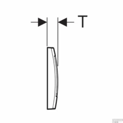 Bedieningsplaat Geberit Twinline 30 Frontbediening Wit -Geberiter Meubels Geschaft 8340754 bedieningsplaat geberit twinline 30 frontbediening wit 3