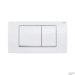Bedieningsplaat Geberit Twinline 30 Frontbediening Wit