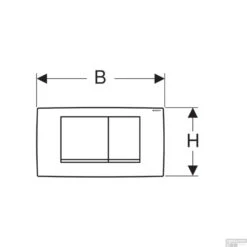 Bedieningsplaat Geberit Twinline 30 Frontbediening Wit -Geberiter Meubels Geschaft 8340754 bedieningsplaat geberit twinline 30 frontbediening wit tech