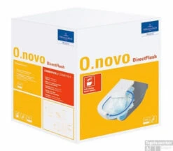 Villeroy & Boch O.novo Wandcloset Directflush Met Zitting Softcl+quickrel Wit