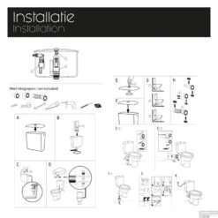 Toiletpot Differnz Staand Met AO Uitgang Inclusief Toiletbril Wit 15 Toiletpot Differnz Staand Met AO Uitgang Inclusief Toiletbril Wit -Geberiter Meubels Geschaft 8712793562406 toiletpot differnz staand met ao uitgang inclusief toiletbril wit 5
