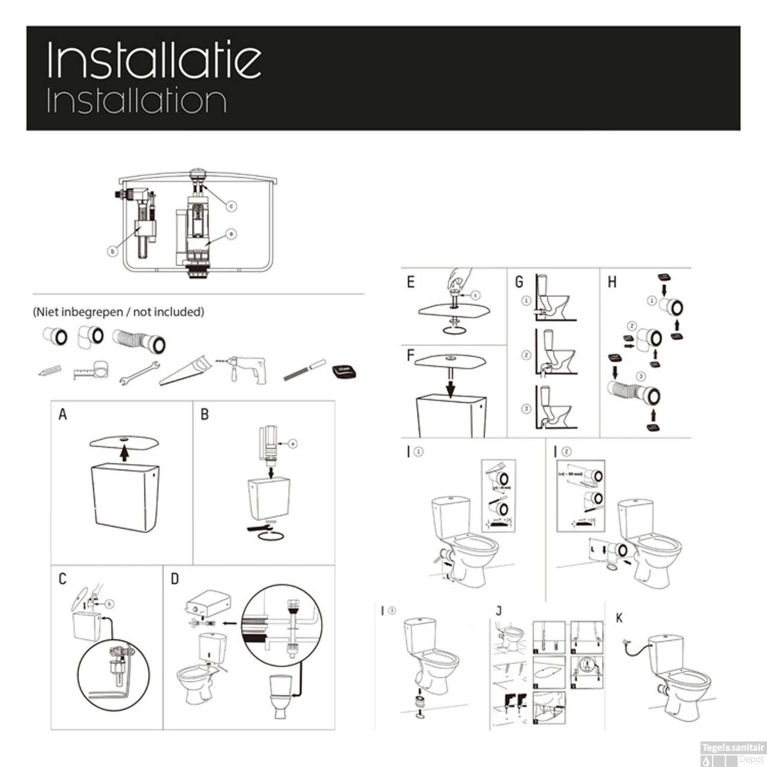 Toiletpot Differnz Staand Met AO Uitgang Inclusief Toiletbril Wit 9 Toiletpot Differnz Staand Met AO Uitgang Inclusief Toiletbril Wit - Afbeelding 7