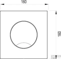 Wisa Maro Afdekplaat Met Spoelonderbreking Chroom 5 Wisa Maro Afdekplaat Met Spoelonderbreking Chroom -Geberiter Meubels Geschaft 88977