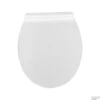 Toiletzitting Eisl Super Slim Softclose Quick Release RVS Scharnieren Wit -Geberiter Meubels Geschaft 9200000078356631