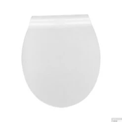 Toiletzitting Eisl Super Slim Softclose Quick Release RVS Scharnieren Wit