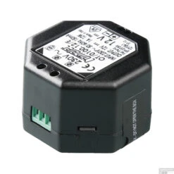 Urinoir Set Salenzi Hung Achterinlaat Mat Zwart Met TECE Drukplaat Elektronisch Adaptor -Geberiter Meubels Geschaft 9810003 1 1