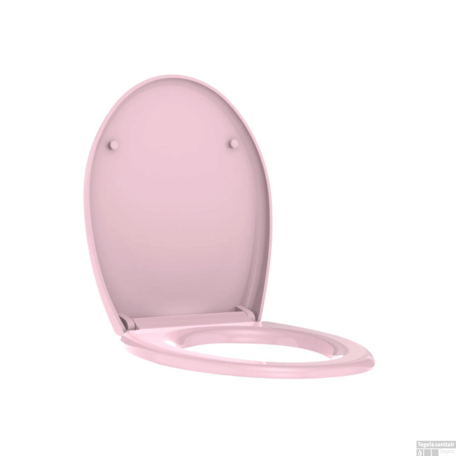 Toiletzitting Allibert Boreo Poederachtig Roze 5 Toiletzitting Allibert Boreo Poederachtig Roze - Afbeelding 3