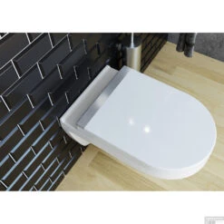 Allibert Toiletzitting Steel Glans Wit -Geberiter Meubels Geschaft allibert toiletzitting steel glans wit sfeer