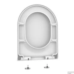 Allibert Toiletzitting Steel Glans Wit -Geberiter Meubels Geschaft allibert toiletzitting steel glans wit shop3