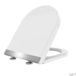 Allibert Toiletzitting Steel Glans Wit -Geberiter Meubels Geschaft allibert toiletzitting steel glans wit shop4