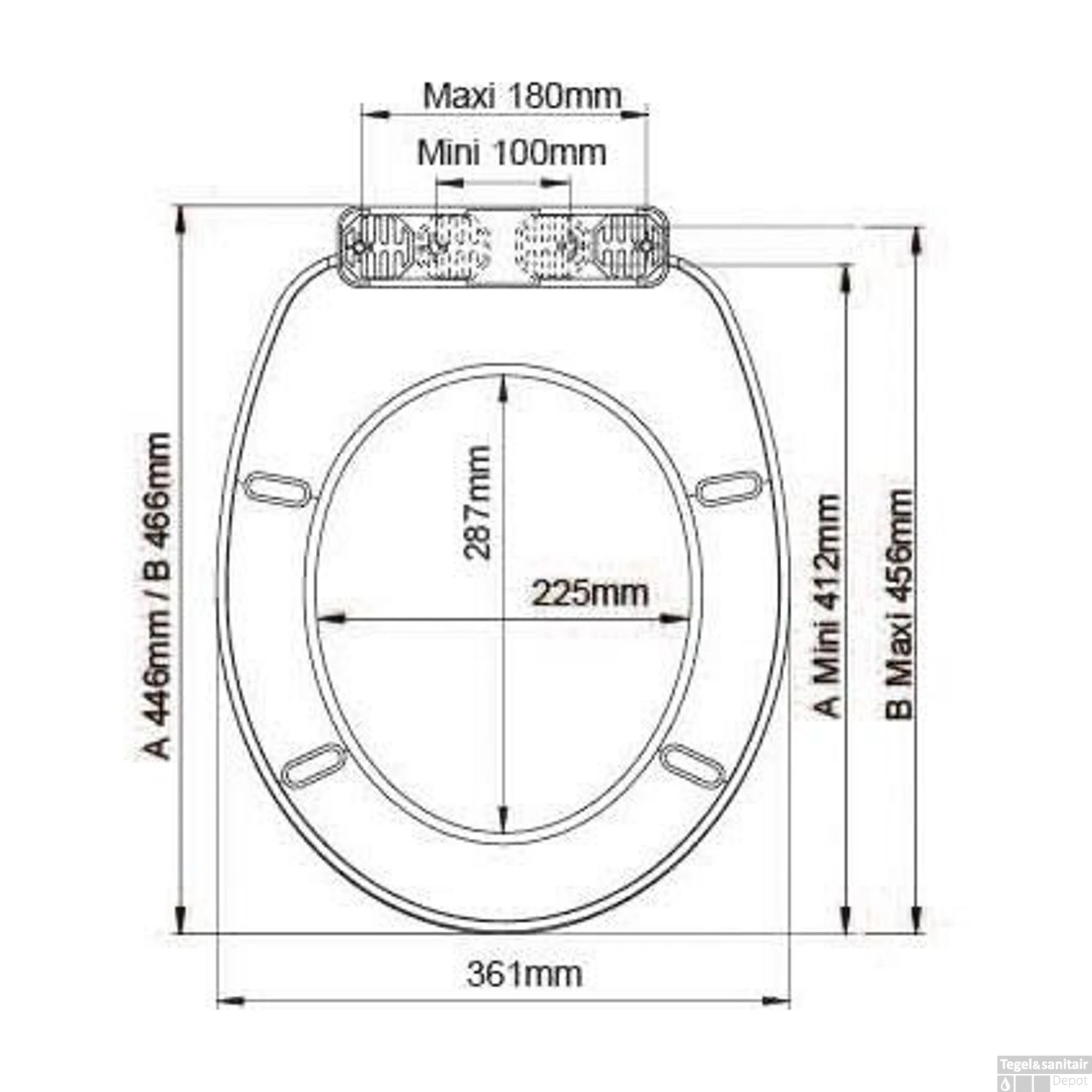Allibert Toilletzitting Eco Wit 5 Allibert Toilletzitting Eco Wit - Afbeelding 3