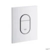 Grohe Arena Cosmopolitan Bedieningsplaat Tweeknops Frontbediening Verticaal Wit -Geberiter Meubels Geschaft arena cosmopolitan wit 38844sh0 shop