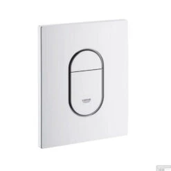 Grohe Arena Cosmopolitan Bedieningsplaat Tweeknops Frontbediening Verticaal Wit