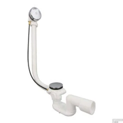 Badafvoer-overloopcombinatie Xenz Chroom