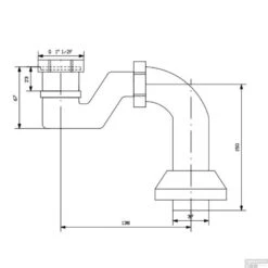 Badafvoer Sapho Charleston Inclusief Sifon Messing Goud 52 Mm -Geberiter Meubels Geschaft badafvoer sapho charleston inclusief sifon messing goud 52 mm tech
