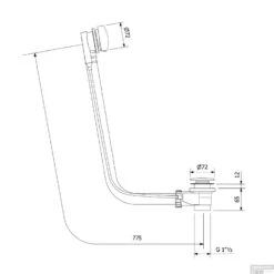 Badafvoercombinatie Polysan Met Waste 72 Mm Chrome 9 Badafvoercombinatie Polysan Met Waste 72 Mm Chrome -Geberiter Meubels Geschaft badafvoercombinatie polysan met waste 72 mm chrome tech